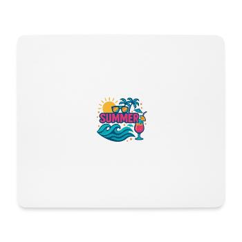 summer design, T-shirt - Mouse Pad (horizontal) - white - Front