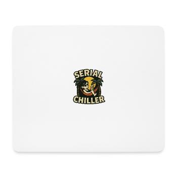 Serial Chiller Women - Mouse Pad (horizontal) - white - Front