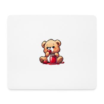 Bear Teddy Bear Bear - Mouse Pad (horizontal) - white - Front