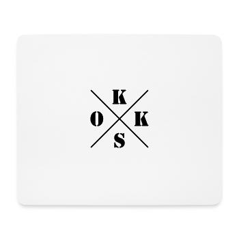 Logo de - Tapis de souris (format paysage) - blanc - Devant