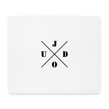 Judo Logo - Tapis de souris (format paysage) - blanc - Devant
