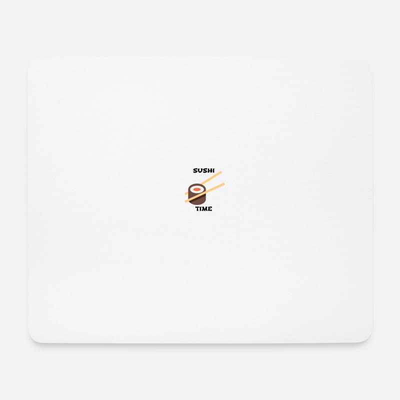 SUSHI TIME - Mouse Pad (horizontal) - white