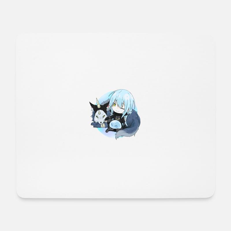 Rimuru und Ranga - Mousepad (Querformat) - Weiß