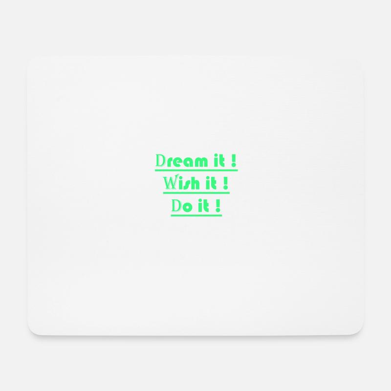 DWD - Mousepad (Querformat) - Weiß