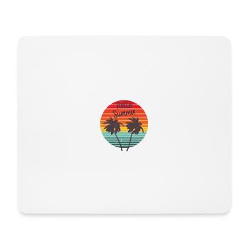 Hello Summer - Mousepad (Querformat) - Weiß - Vorne