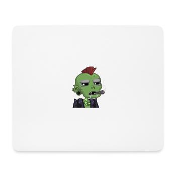 Zombie420 - Mousepad (Querformat) - Weiß - Vorne