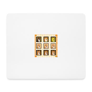 Haus der Shiba Inus - Mousepad (Querformat) - Weiß - Vorne