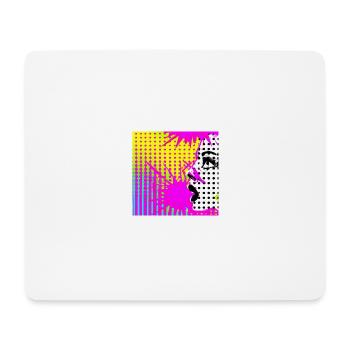 Pop art - Mousepad (Querformat) - Weiß - Vorne