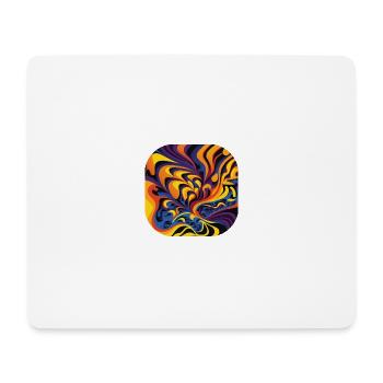 Abstrakt - Mousepad (Querformat) - Weiß - Vorne