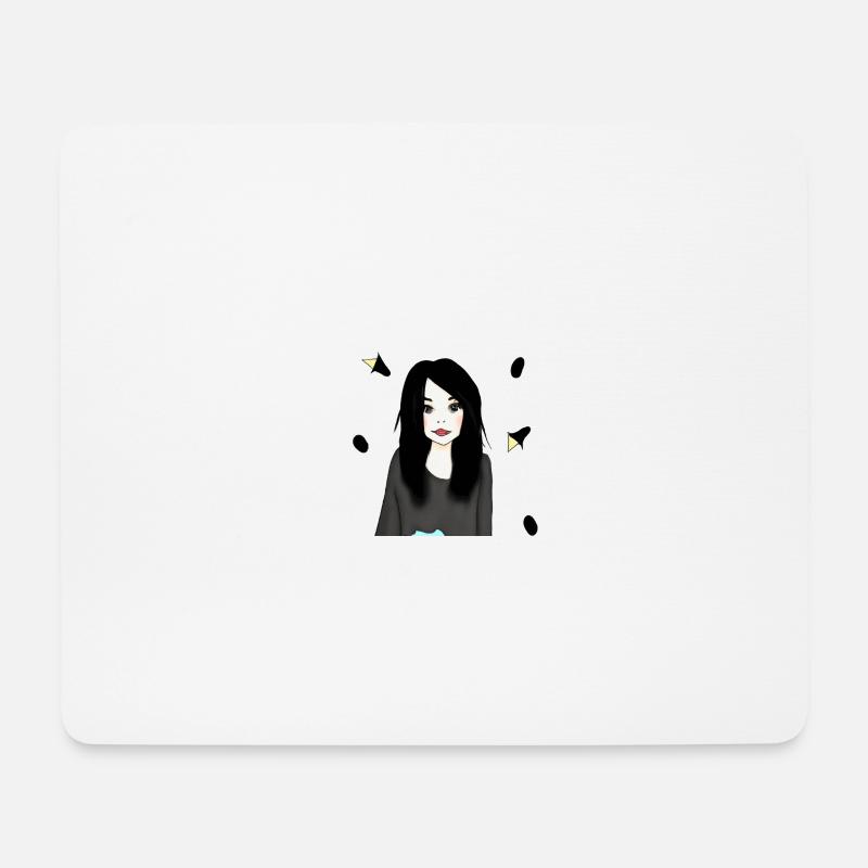 Mia Magic - Mousepad (Querformat) - Weiß