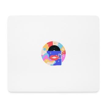 DISC - Tapis de souris (format paysage) - blanc - Devant