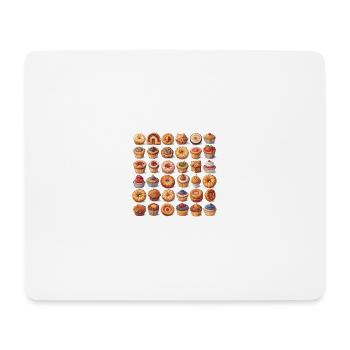 Delicious muffins - Mouse Pad (horizontal) - white - Front