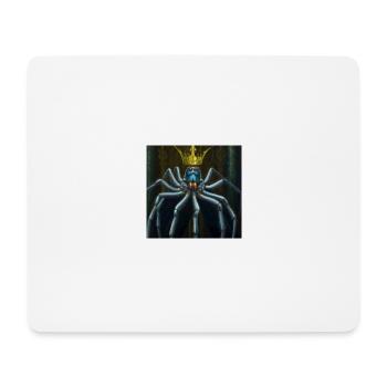 König der Spinnen - Mousepad (Querformat) - Weiß - Vorne