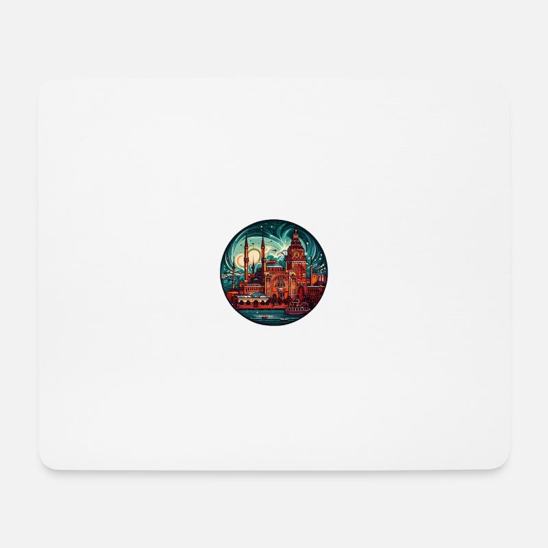Türkische Architektur - Mousepad (Querformat) - Weiß