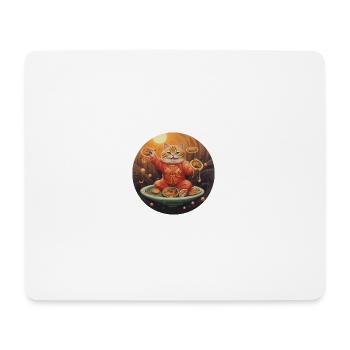 Ramenliebhaberkreis - Mousepad (Querformat) - Weiß - Vorne