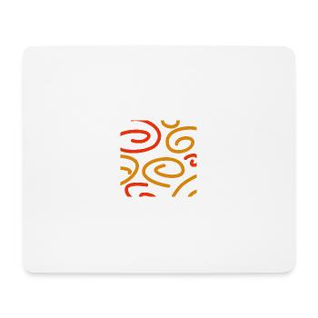 Spirale - Mousepad (Querformat) - Weiß - Vorne