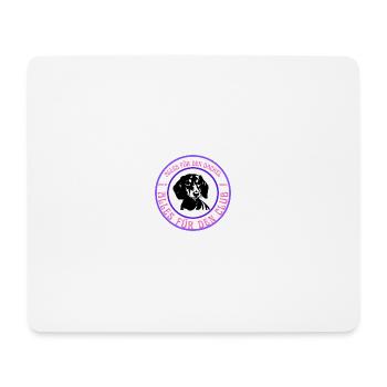 Alles für den Dackel 1 - Mousepad (Querformat) - Weiß - Vorne