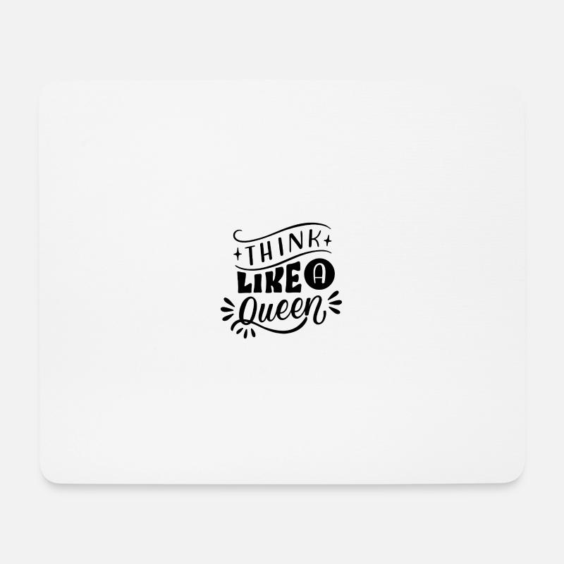 Queen Design King und Queen - Mousepad (Querformat) - Weiß