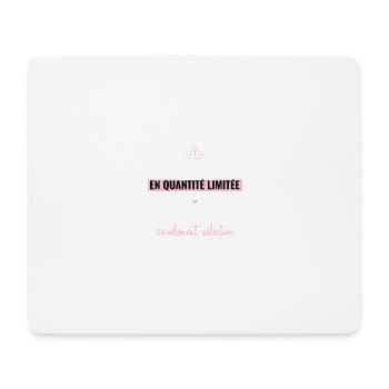 Disponible en Quantité Limitée – Sélectif - Tapis de souris (format paysage) - blanc - Devant