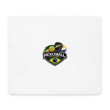 Pickleball BRAZIL - Mouse Pad (horizontal) - white - Front