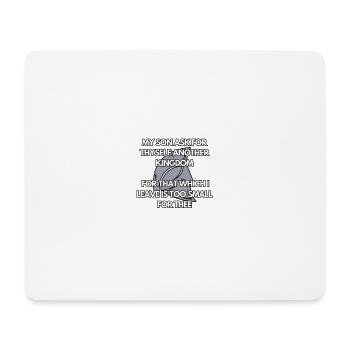 Mein Sohn - Mousepad (Querformat) - Weiß - Vorne
