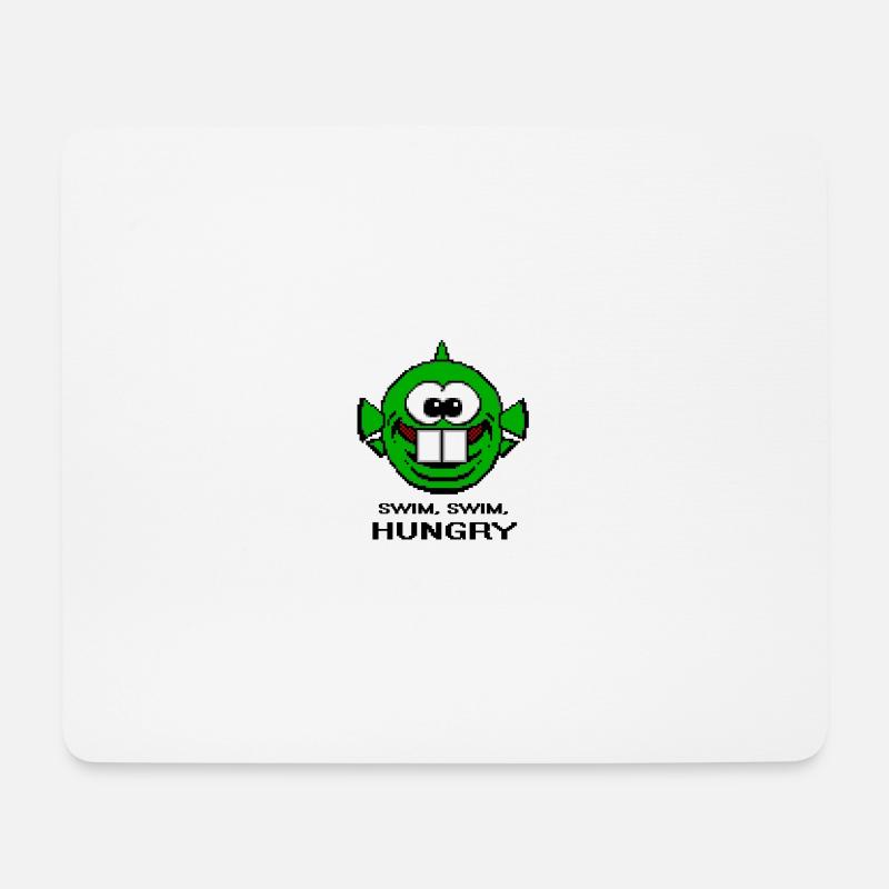 Dopefish 2 - Mousepad (Querformat) - Weiß
