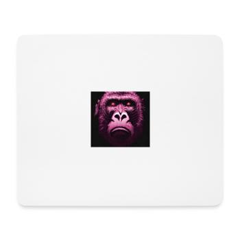 The Sad Monkey - Portrait d’animaux Style Pop Art - Tapis de souris (format paysage) - blanc - Devant