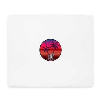 GTAVI Design by L1SOMNI4K_TV - Mouse Pad (horizontal) - white - Front