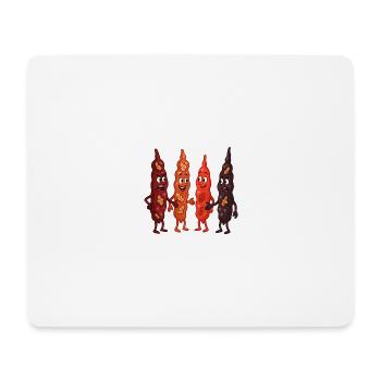 Churchkhela - Tapis de souris (format paysage) - blanc - Devant