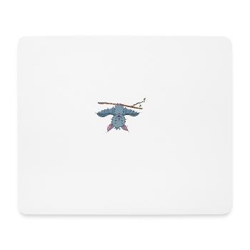 Fledermausl - Mousepad (Querformat) - Weiß - Vorne