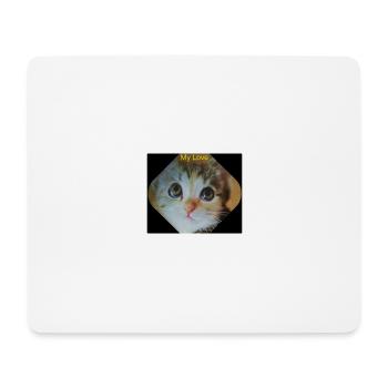 Mon design - Tapis de souris (format paysage) - blanc - Devant
