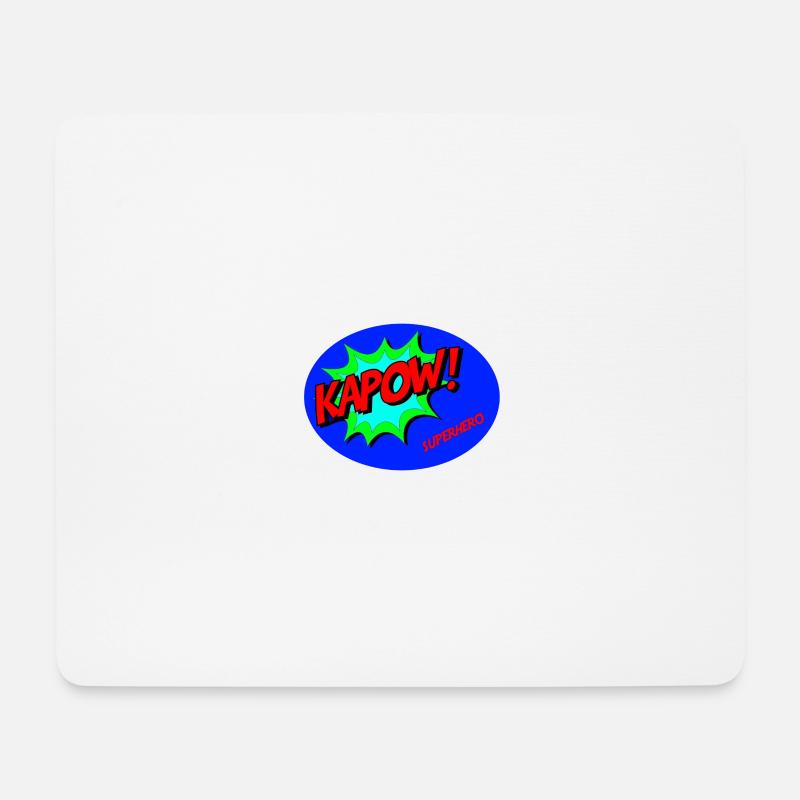 Superhero (Superhero) - Mouse Pad (horizontal) - white