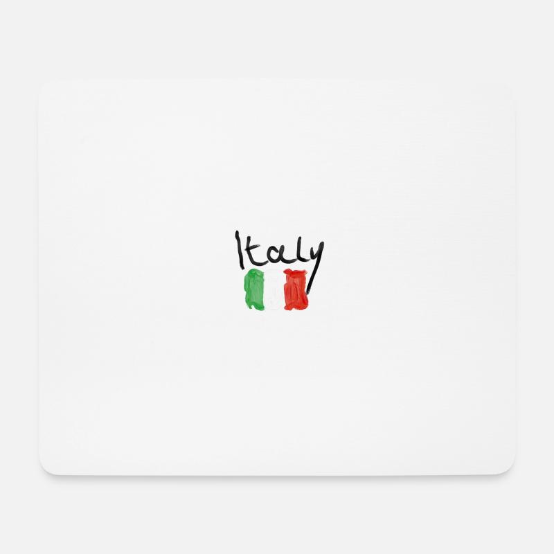 Italy - Mousepad (Querformat) - Weiß