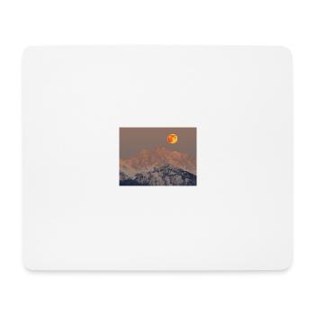 Moon Mountain - Mouse Pad (horizontal) - white - Front