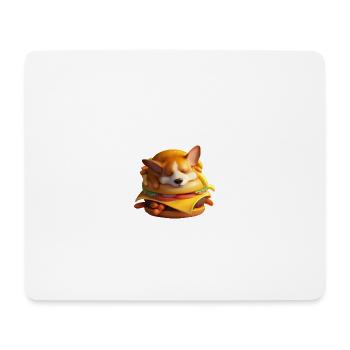 mjam mjam jam - Mousepad (Querformat) - Weiß - Vorne