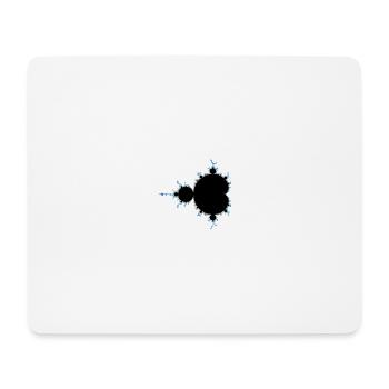 Mandelbrot électrique - Tapis de souris (format paysage) - blanc - Devant