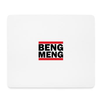 BENG MENG - Mousepad (Querformat) - Weiß - Vorne