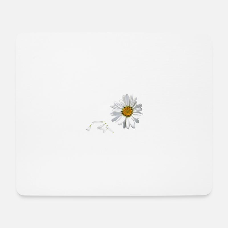 daisy - Mouse Pad (horizontal) - white