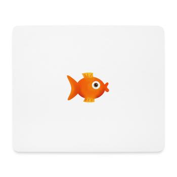 angeln, Angler, Fisch - Mousepad (Querformat) - Weiß - Vorne