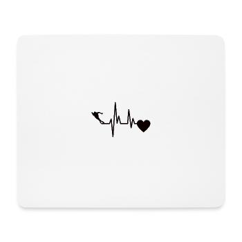 Speed Skating Ice Skating Figure Skating - Mouse Pad (horizontal) - white - Front
