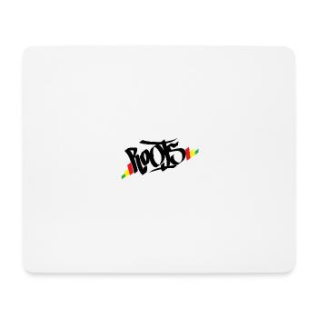 Roots Reggae Rasta - Mouse Pad (horizontal) - white - Front