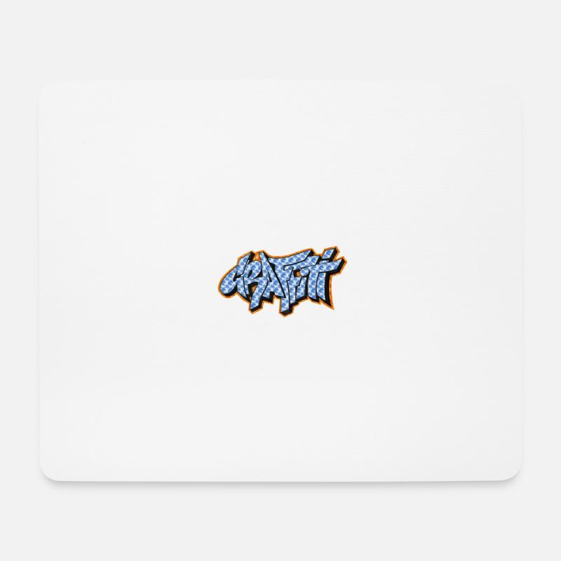 Graffiti - Mousepad (Querformat) - Weiß