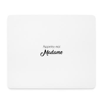 Ruf mich an, Frau - Mousepad (Querformat) - Weiß - Vorne