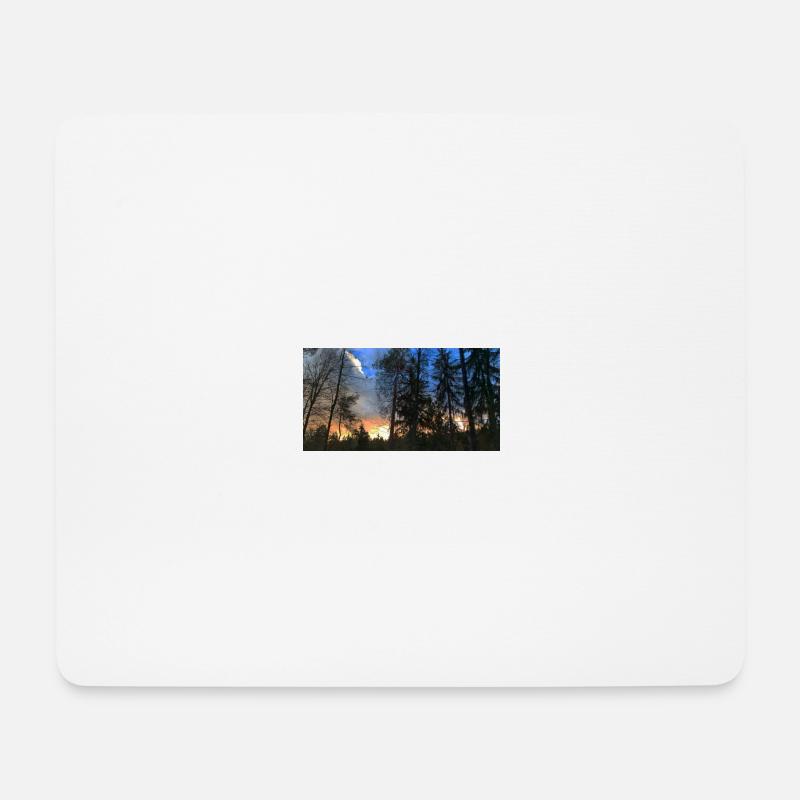 kunst wetter - Mousepad (Querformat) - Weiß