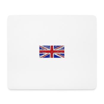 Union Jack Englische Flagge Great Britain - Mousepad (Querformat) - Weiß - Vorne