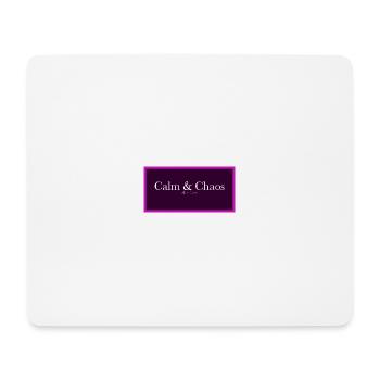 Calm & Chaos - Mouse Pad (horizontal) - white - Front
