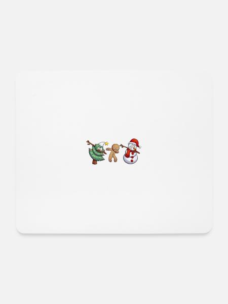 Weihnachten - Mousepad (Querformat) - Weiß