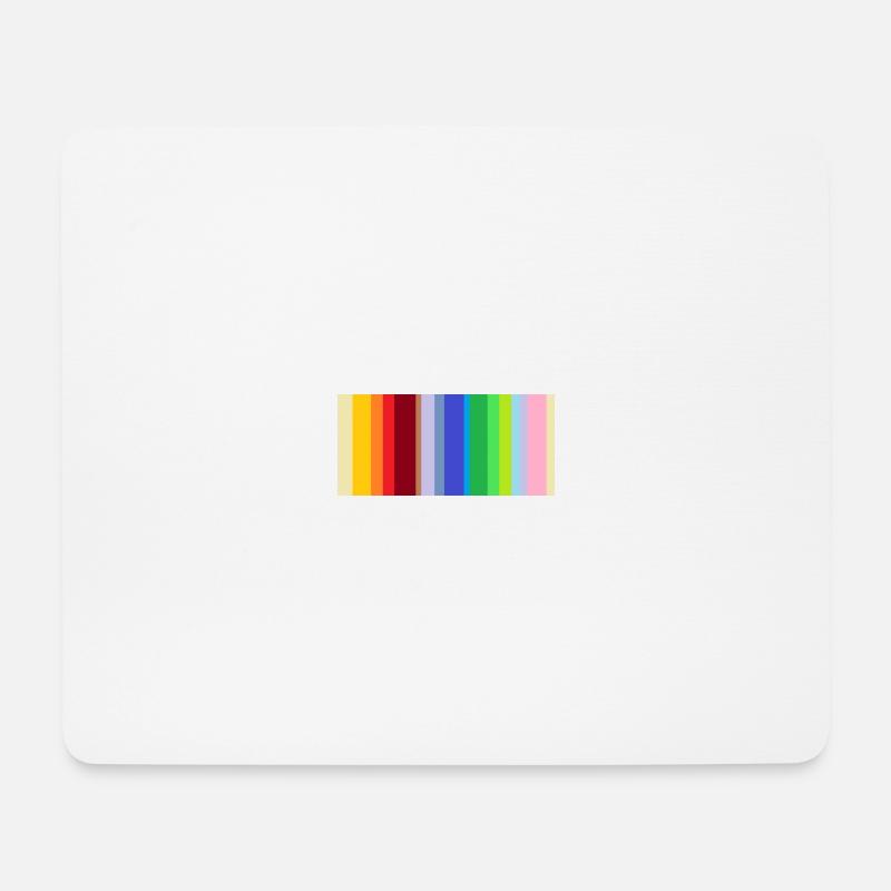 Barcode: various - Mouse Pad (horizontal) - white