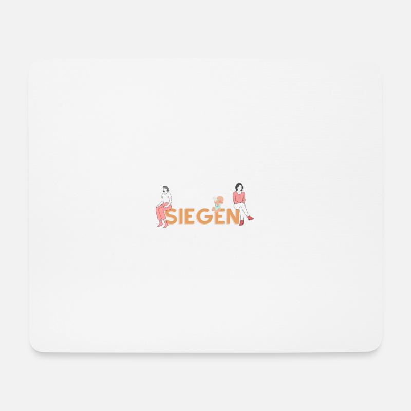Siegen - Siegerland - Mousepad (Querformat) - Weiß