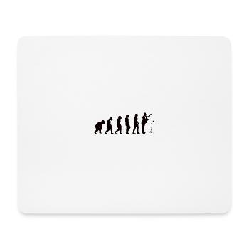 Chefs d’orchestre Musiciens Orchestre Évolution Chef d’orchestre Musique - Tapis de souris (format paysage) - blanc - Devant